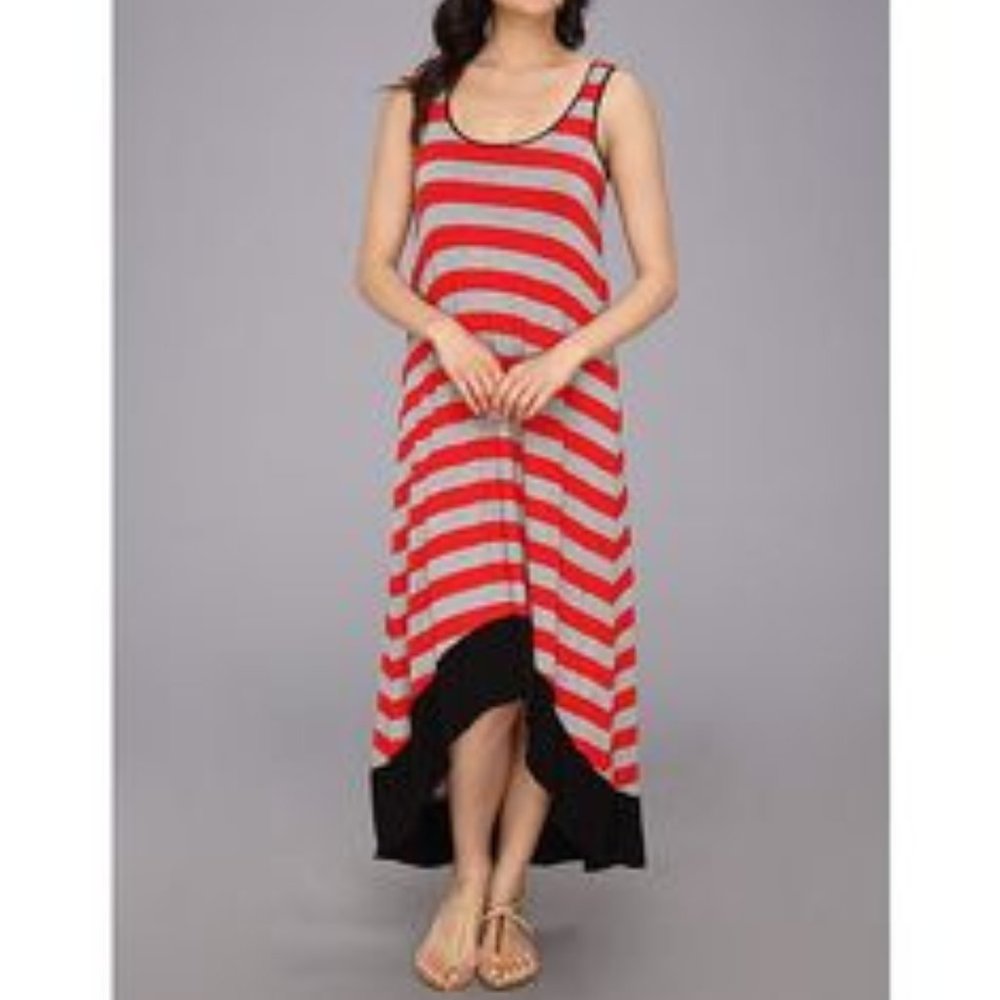 Kensie Lightweight Viscose Dress  in Firecracker